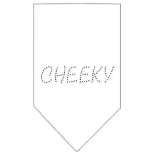 Cheeky-Rhinestone-Bandana-White-Small-GreatEagleInc-318984113