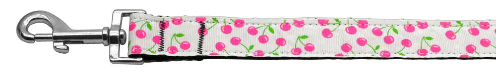Cherries Nylon Collar White 1 Wide 6ft Lsh Default Title