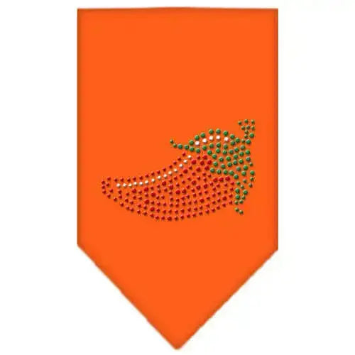 Chili-Pepper-Rhinestone-Bandana-Orange-Large-GreatEagleInc-318984968
