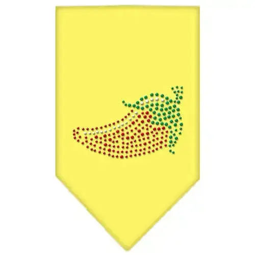 Chili-Pepper-Rhinestone-Bandana-Yellow-Small-GreatEagleInc-319323931
