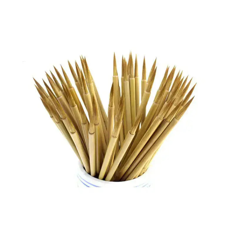 Chinese-Calligraphy-Pen-Set-8pcs-Weasel-Hair-Brush-Pen-Chinese-Small-Regular-Script-Lian-Brush-Pen-Set-China-GreatEagleInc-334016086