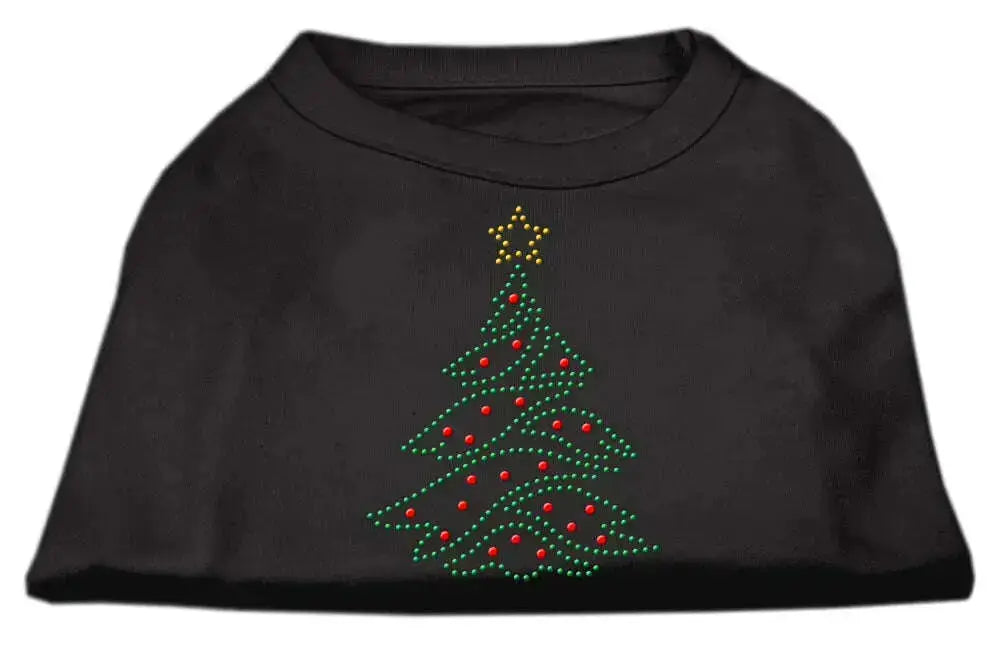 Christmas-Tree-Rhinestone-Shirt-Black-Xxxl-GreatEagleInc-319944589