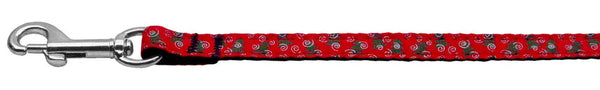 Christmas Trees Nylon And Ribbon Collars 3/8'' Wide X 6' Leash Default Title
