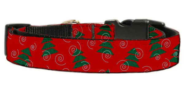 Christmas-Trees-Nylon-Dog-Collar-Xl-GreatEagleInc-318601695