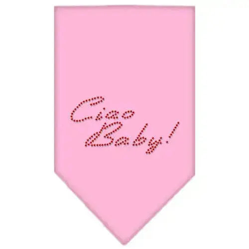 Ciao-Baby-Rhinestone-Bandana-Light-Pink-Small-GreatEagleInc-318986823