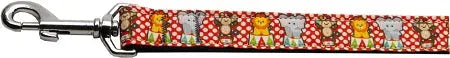 Circus Smirkus Nylon Ribbon Collars 1 Wide 6ft Leash Default Title