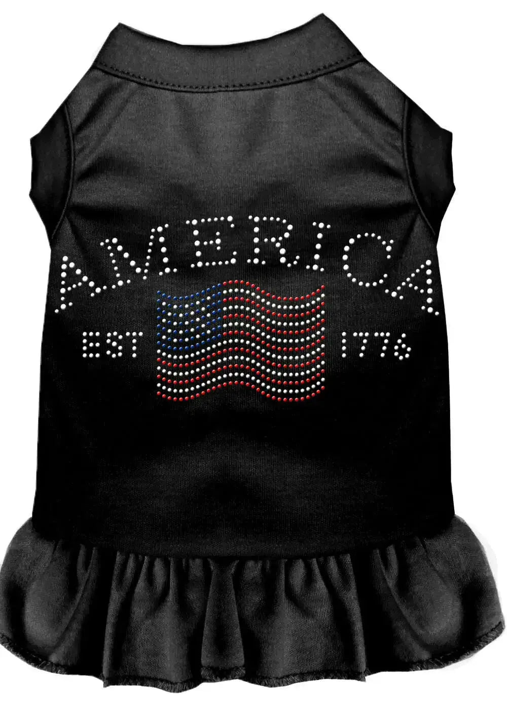Classic-America-Rhinestone-Dress-Black-Xxxl-GreatEagleInc-319533354
