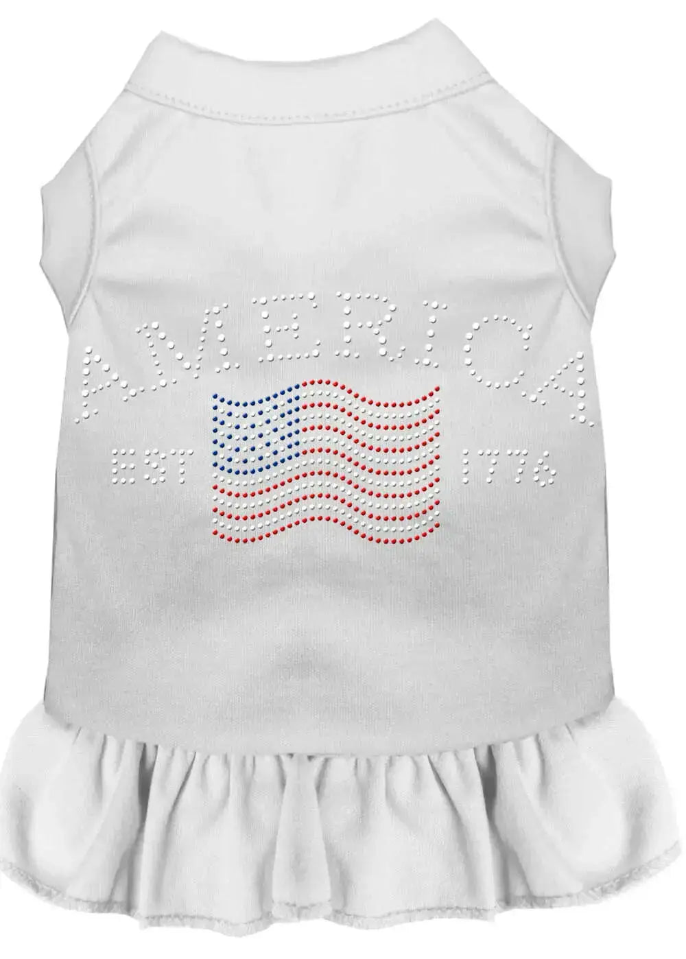Classic-America-Rhinestone-Dress-White-Xxxl-GreatEagleInc-319532673