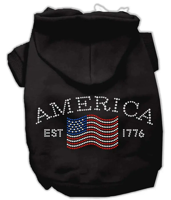 Classic-American-Hoodies-Black-L-GreatEagleInc-319598622