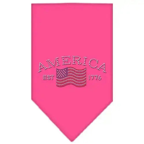 Classic-American-Rhinestone-Bandana-Bright-Pink-Large-GreatEagleInc-318987499