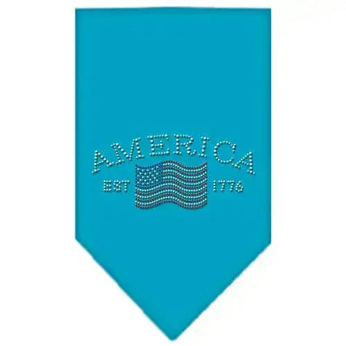 Classic-American-Rhinestone-Bandana-Turquoise-Large-GreatEagleInc-318987949