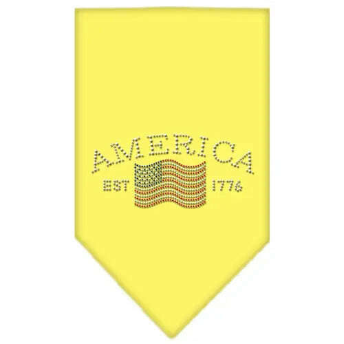 Classic-American-Rhinestone-Bandana-Yellow-Small-GreatEagleInc-319323139