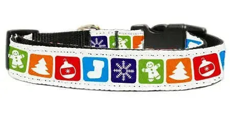 Classic-Christmas-Nylon-And-Ribbon-Collars-Small-GreatEagleInc-318792626
