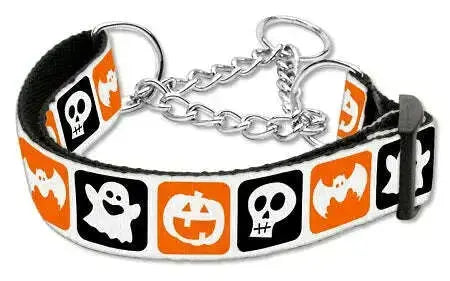 Classic-Halloween-Nylon-Ribbon-Collar-Martingale-Medium-GreatEagleInc-320197146