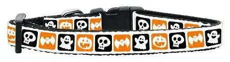 Classic-Halloween-Nylon-Ribbon-Collar-X-small-GreatEagleInc-320196859