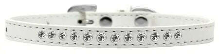 Clear-Crystal-Size-16-White-Puppy-Collar-GreatEagleInc-319643228
