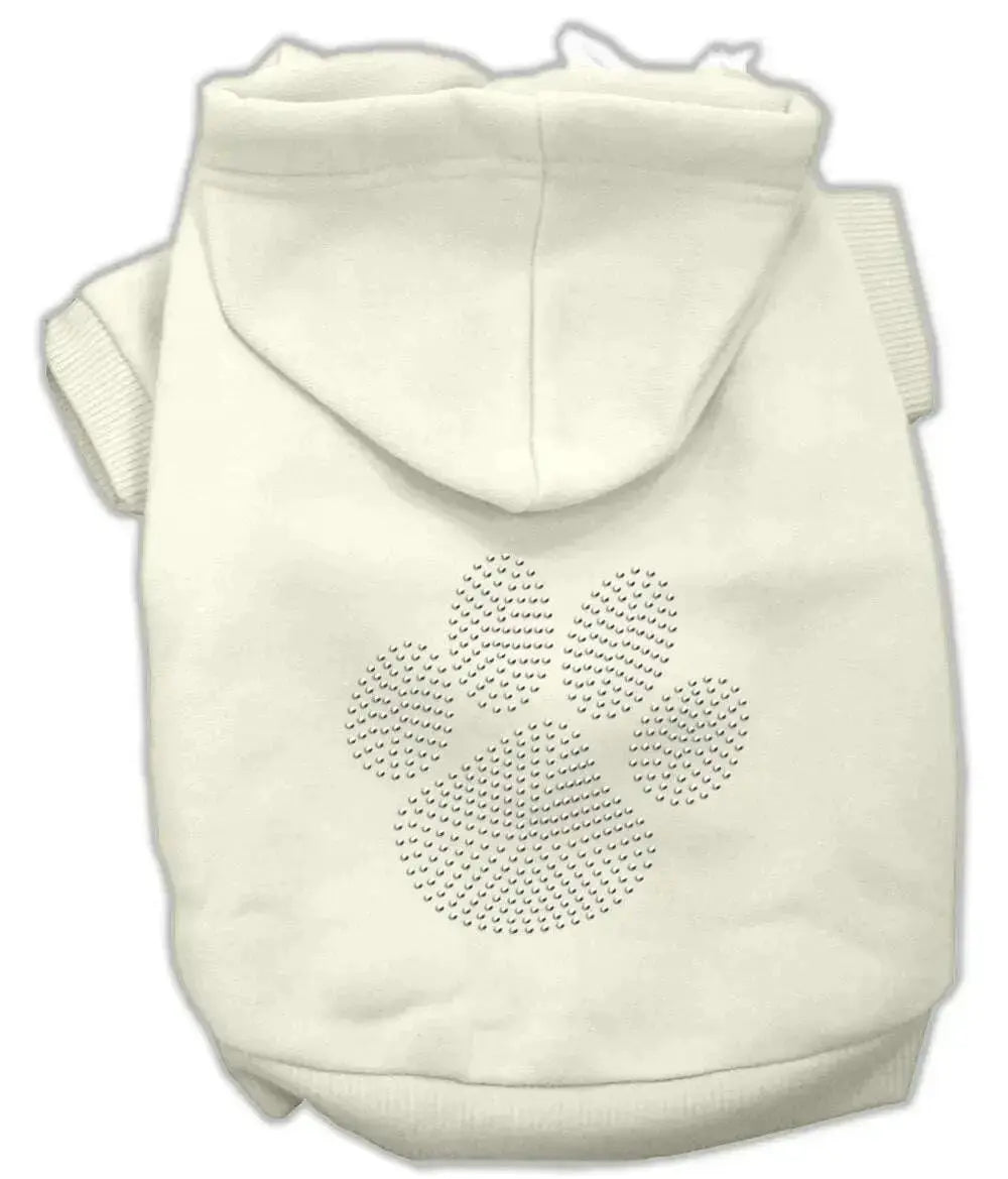 Clear-Rhinestone-Paw-Hoodies-Cream-Xxl-GreatEagleInc-333645938