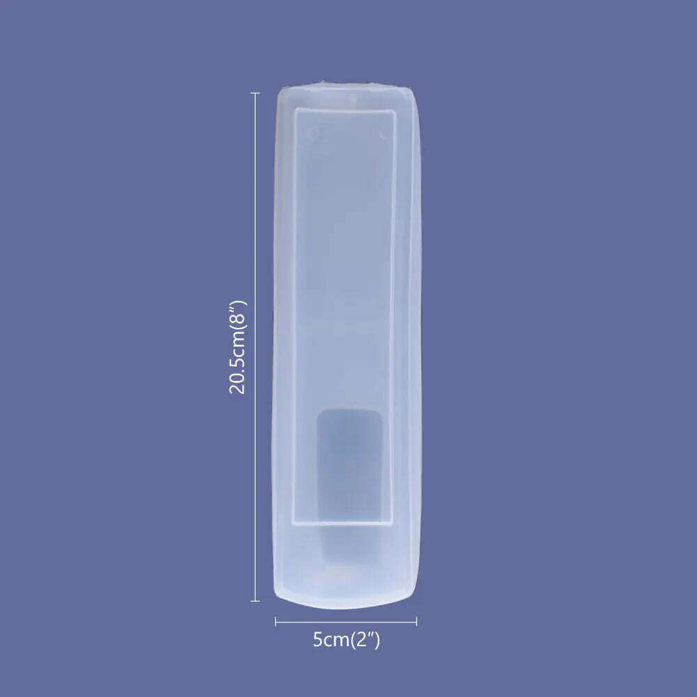 Clear-TV-Air-Condition-Remote-Controller-Silicone-Protector-Case-Cover-Skin-Waterproof-Pouch-Bags-GreatEagleInc-334001228