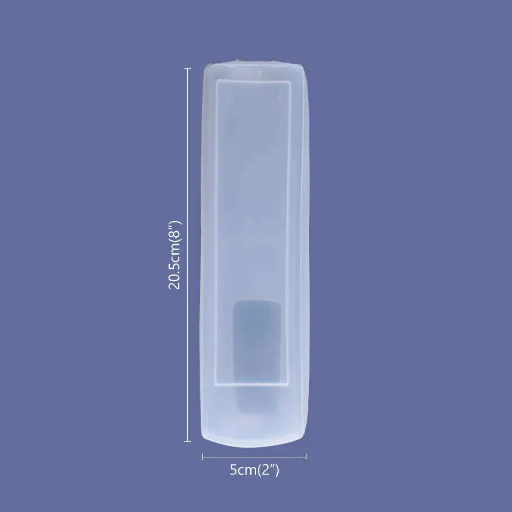 Clear-TV-Air-Condition-Remote-Controller-Silicone-Protector-Case-Cover-Skin-Waterproof-Pouch-Bags-GreatEagleInc-334001228