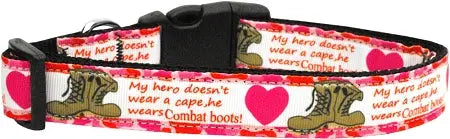 Combat Boots Nylon Dog Collar Sm Default Title