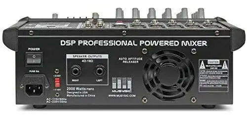 Complete-Professional-2000-Watts-PA-System-6-Ch-Mixer-10_-Speakers-Dual-Wireless-Mics-Stand-MUSYSIC-318426163