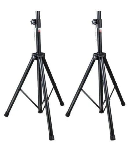 Complete Professional 2000 Watts PA System 6 Ch Mixer 10" Speakers Dual Wireless Mics Stand