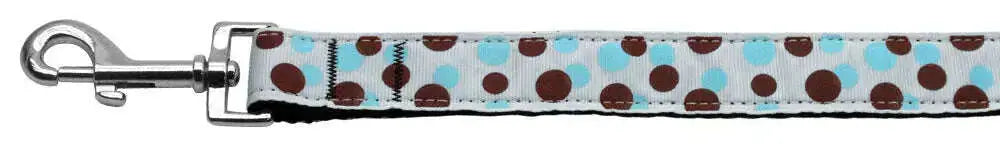 Confetti-Dots-Nylon-Collar-Baby-Blue-1-Wide-4ft-Lsh-GreatEagleInc-318764250