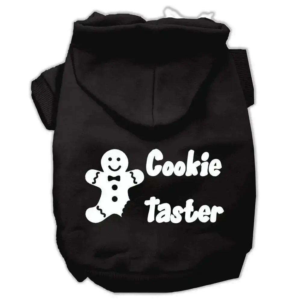 Cookie-Taster-Screen-Print-Pet-Hoodies-Black-Size-Xxxl-GreatEagleInc-318625730