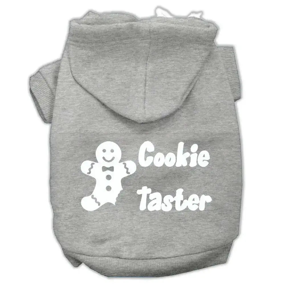 Cookie-Taster-Screen-Print-Pet-Hoodies-Grey-Size-Xl-GreatEagleInc-319396660