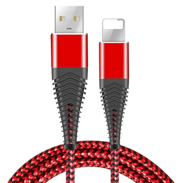 Coolreall USB Cable for iPhone 11 pro max Xr X 8 7 6 plus 6s 5 s plus iPad 2.4A Fast Charging Cable Cord Mobile Phone Data Cable GreatEagleInc