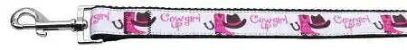 Cowgirl-Up-Nylon-Dog-Leash-3-8-Inch-Wide-4ft-Long-GreatEagleInc-318496420