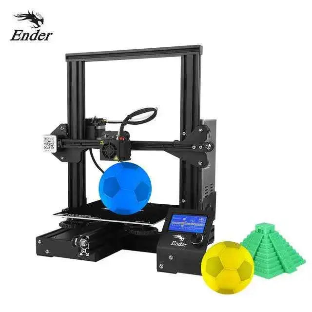 Creality Ender-3 3D Printer - High-precision DIY Self-assemble 220x220x250mm with Resume Printing Function - GreatEagleInc