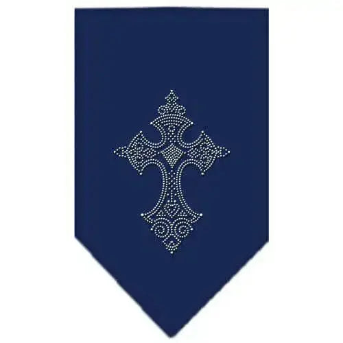 Cross-Rhinestone-Bandana-Navy-Blue-Large-GreatEagleInc-318989626