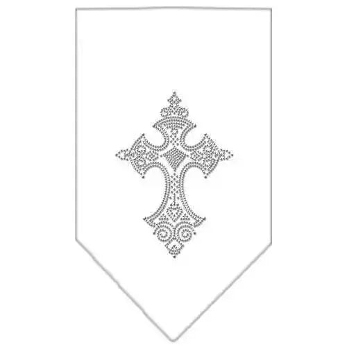 Cross-Rhinestone-Bandana-White-Small-GreatEagleInc-319322981