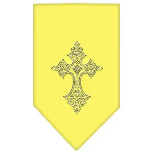 Cross-Rhinestone-Bandana-Yellow-Small-GreatEagleInc-319322825