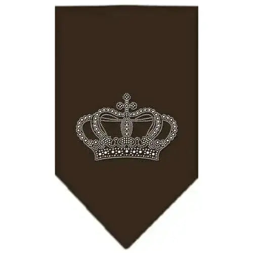 Crown-Rhinestone-Bandana-Cocoa-Large-GreatEagleInc-318991475