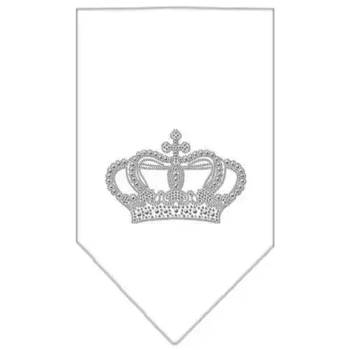 Crown-Rhinestone-Bandana-White-Large-GreatEagleInc-318991695