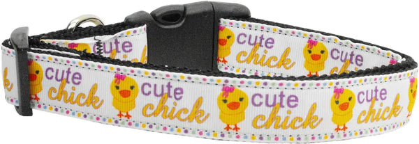 Cute Chick Nylon Cat Collar Default Title