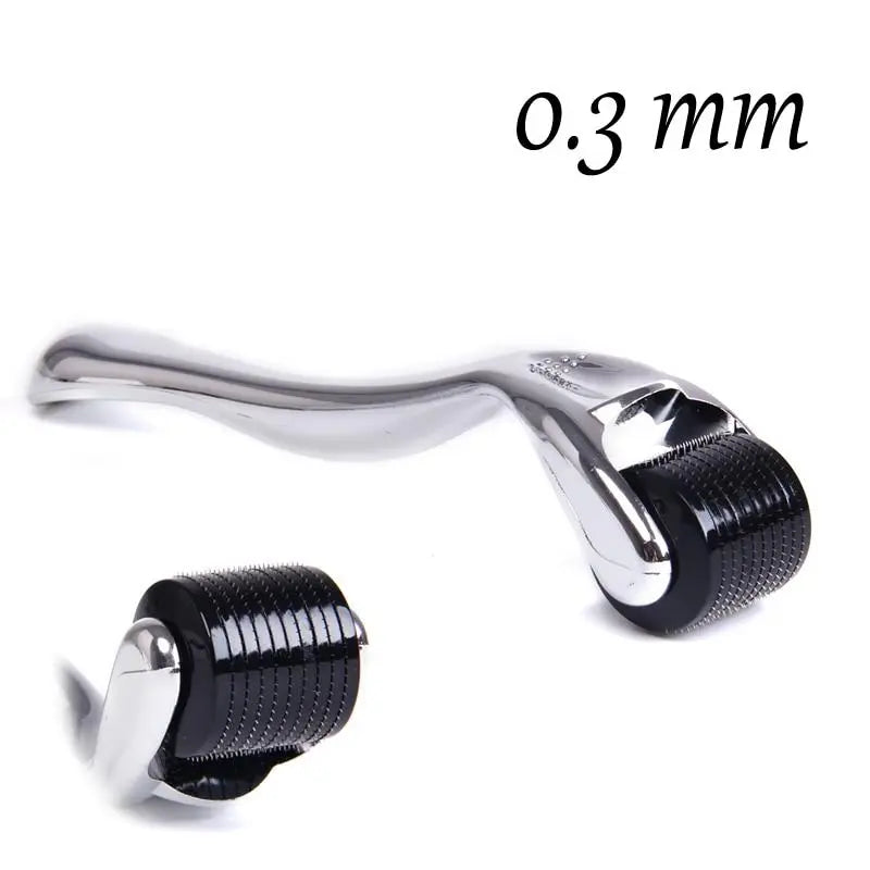 DARSONVAL DRS 540 derma roller micro needles titanium mezoroller microneedle machine for skin care and body treatment Silver 0.3mm