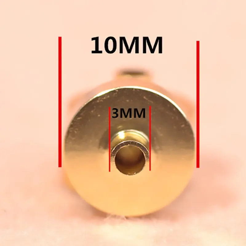 DIY headset Accessories Subwoofer Headphone Replacement Golden Speaker Unit Headphone Repair Horn Upgrade