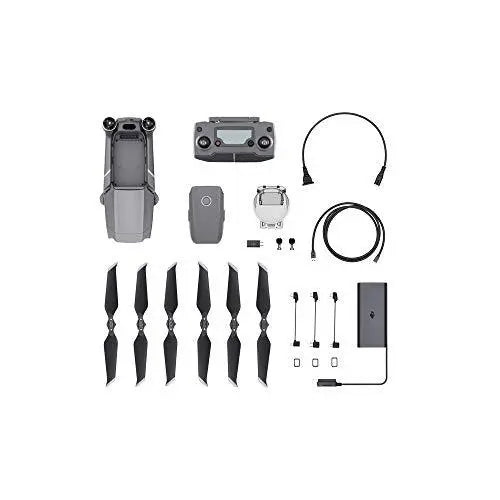 DJI Mavic 2 Pro - Drone Quadcopter UAV with Hasselblad Camera 3-Axis Gimbal HDR 4K Video Adjustable Aperture 20MP 1" CMOS Sensor, up to 48mph, Gray