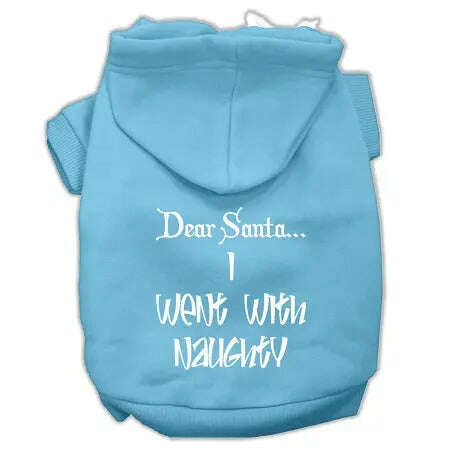Dear-Santa-I-Went-With-Naughty-Screen-Print-Pet-Hoodies-Baby-Blue-Size-Lg-GreatEagleInc-333714579