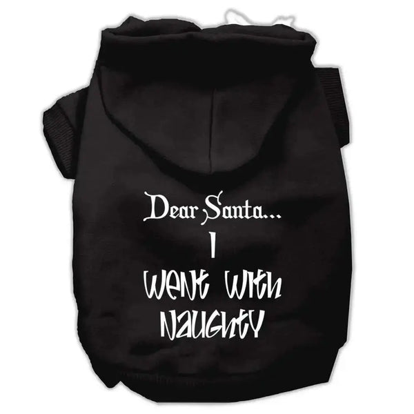 Dear-Santa-I-Went-With-Naughty-Screen-Print-Pet-Hoodies-Black-Size-Sm-GreatEagleInc-333713773