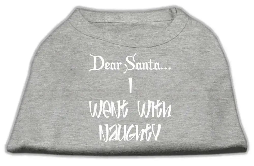 Dear-Santa-I-Went-With-Naughty-Screen-Print-Shirts-Grey-Xl-GreatEagleInc-333707934