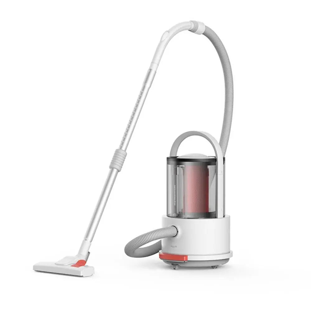 Deerma TJ200 Vacuum Cleaner Wet Dry Liquid Blow Dryer Floor Crevice Upholstery Brush WHITE CHINESE PLUG (2-PIN)