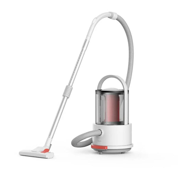 Deerma TJ200 Vacuum Cleaner Wet Dry Liquid Blow Dryer Floor Crevice Upholstery Brush WHITE CHINESE PLUG (2-PIN)