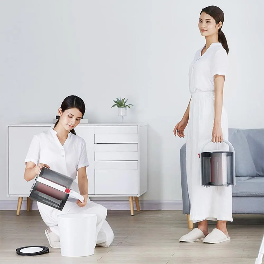 Deerma TJ200 Vacuum Cleaner Wet Dry Liquid Blow Dryer Floor Crevice Upholstery Brush