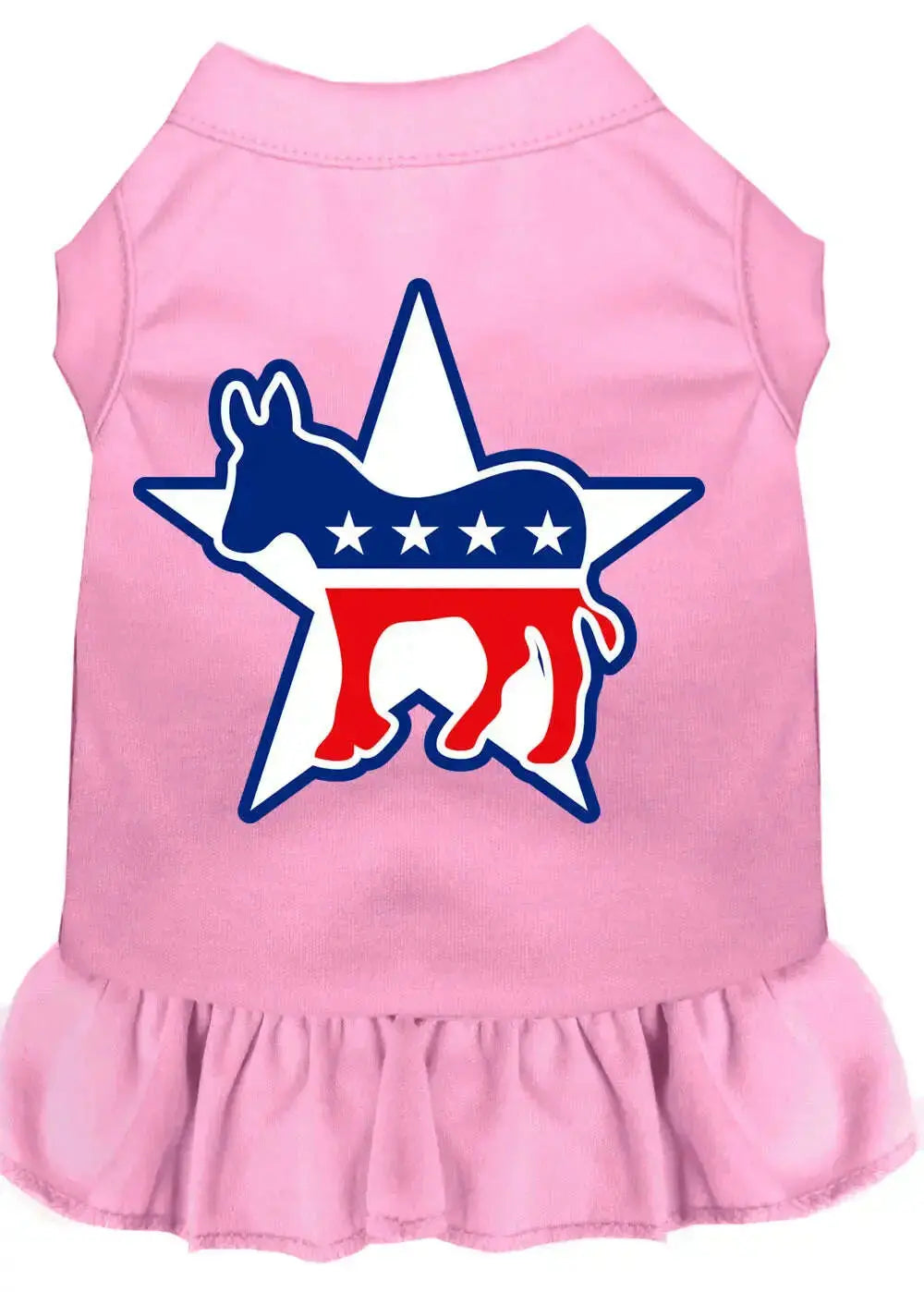 Democrat-Screen-Print-Dress-Light-Pink-Sm-GreatEagleInc-319267114