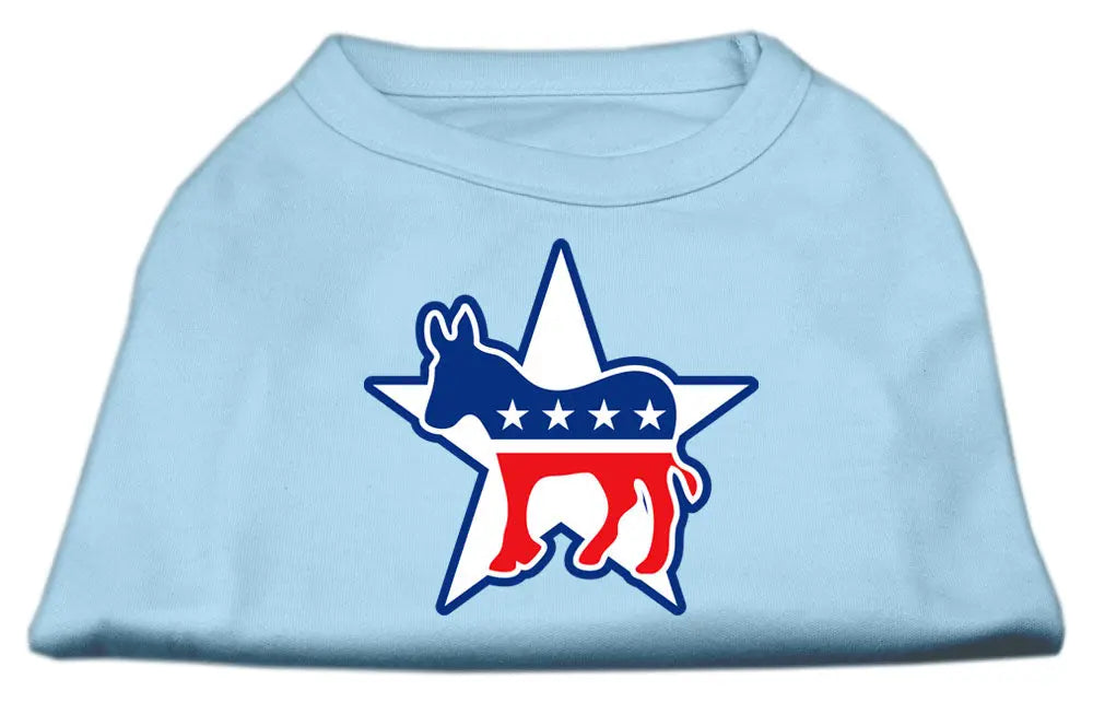 Democrat Screen Print Shirts Baby Blue Xxl Default Title