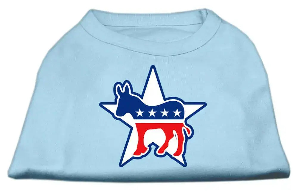 Democrat-Screen-Print-Shirts-Baby-Blue-Xxl-GreatEagleInc-319007765